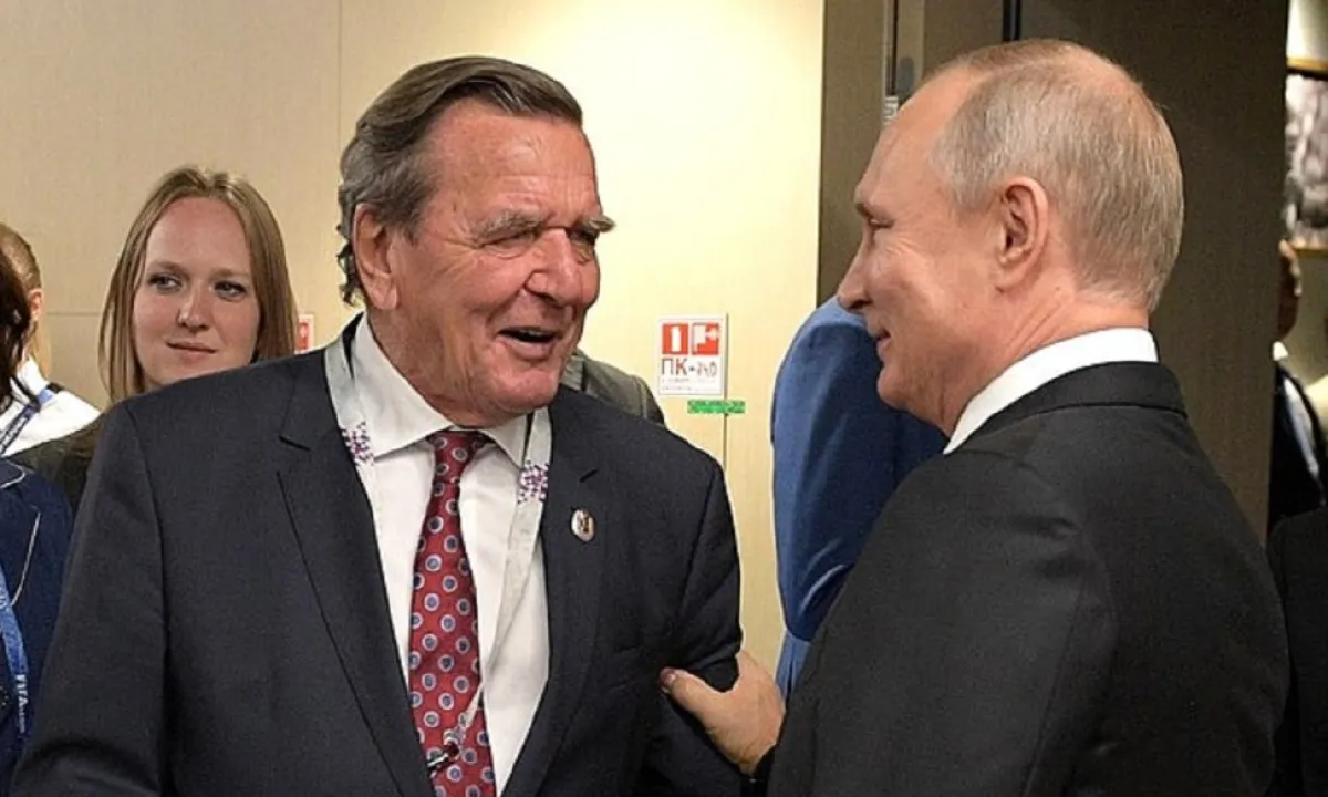 Шредер, Путин