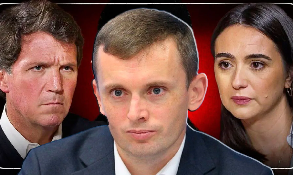 Руслан Ботнік, Юлія Мендель, Такер Карлсон