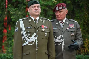 начальник Генштаба ВС Польши, генерал Веслав Кукула и генерал-лейтенант Марек Соколовский
