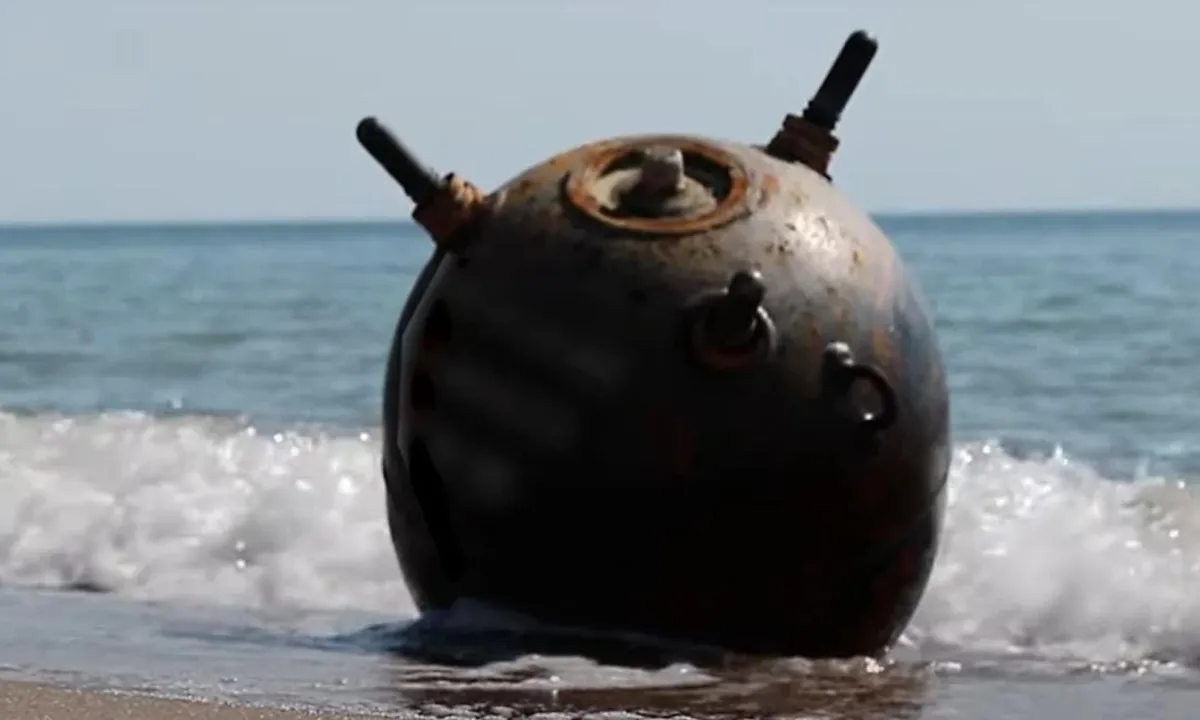 мина морская