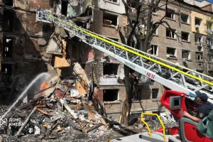 Руйнування в Києві - Разрушения в Киеве