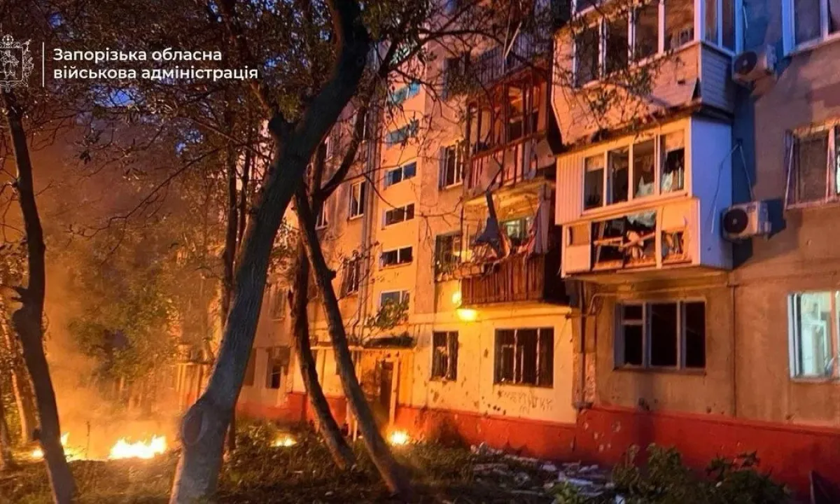 Атака на Запоріжжя - Атака на Запорожье