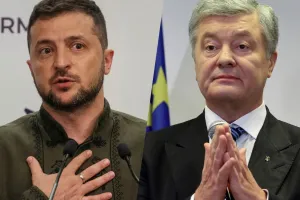 Зеленский, Порошенко