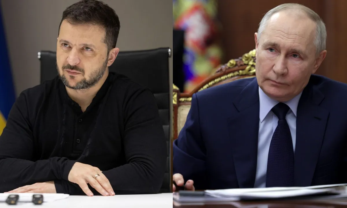 Зеленский, Путин