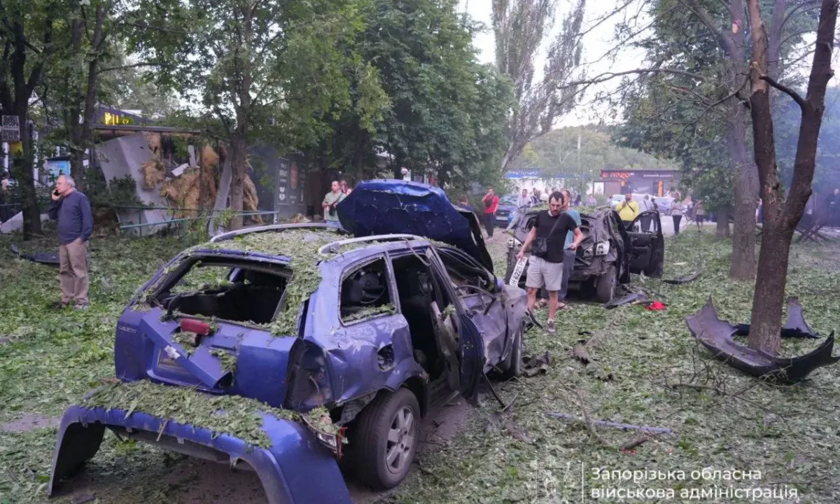 Атака на Запоріжжя - Атака на Запорожье