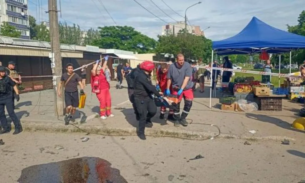 Атака на Запоріжжя - Атака на Запорожье