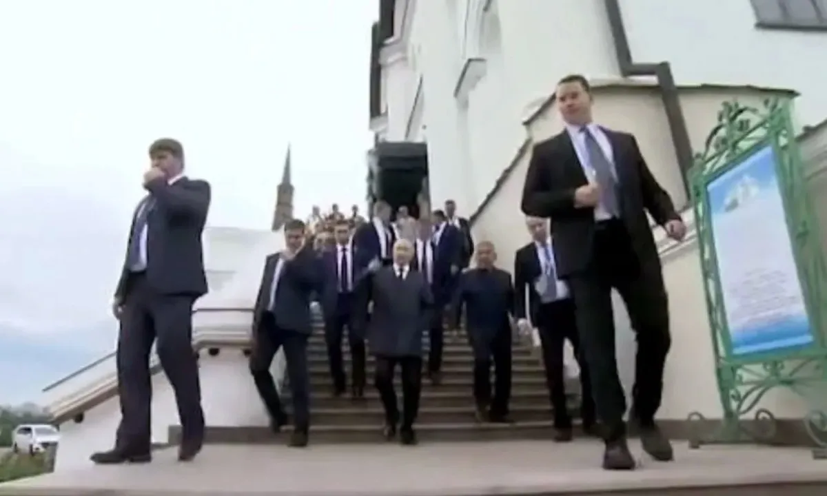 Путин, охрана