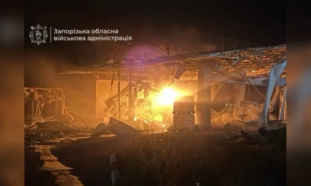 Пожежа на АЗС - Пожар на АЗС