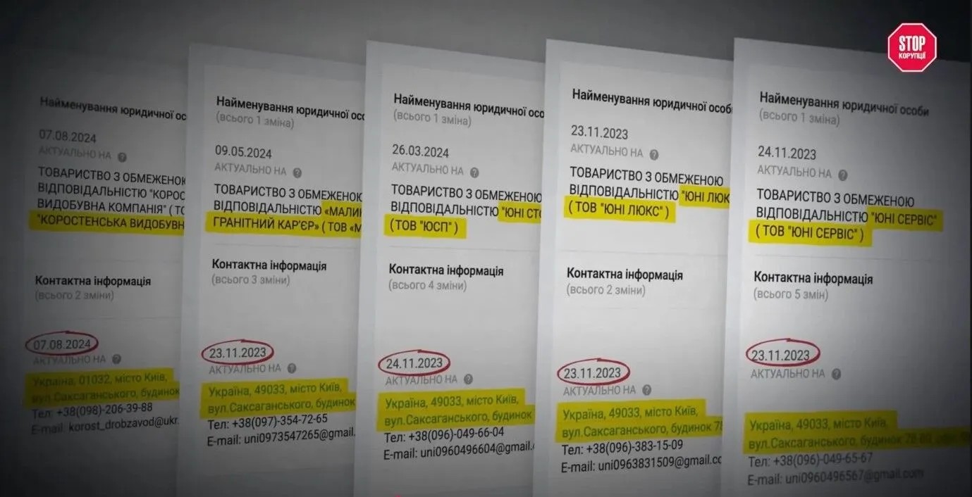 Спецдозволи переоформили на нові бізнес-структури Шапрана