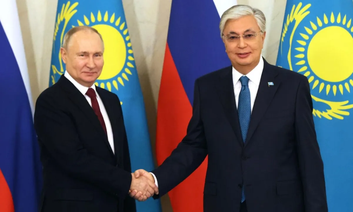 Путин, Токаев