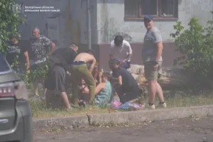 Запорожье, удар КАБ