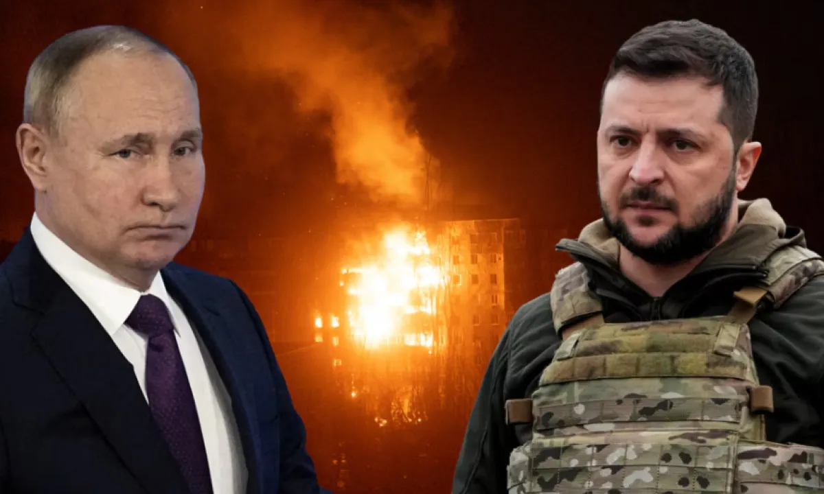 Зеленский, Путин
