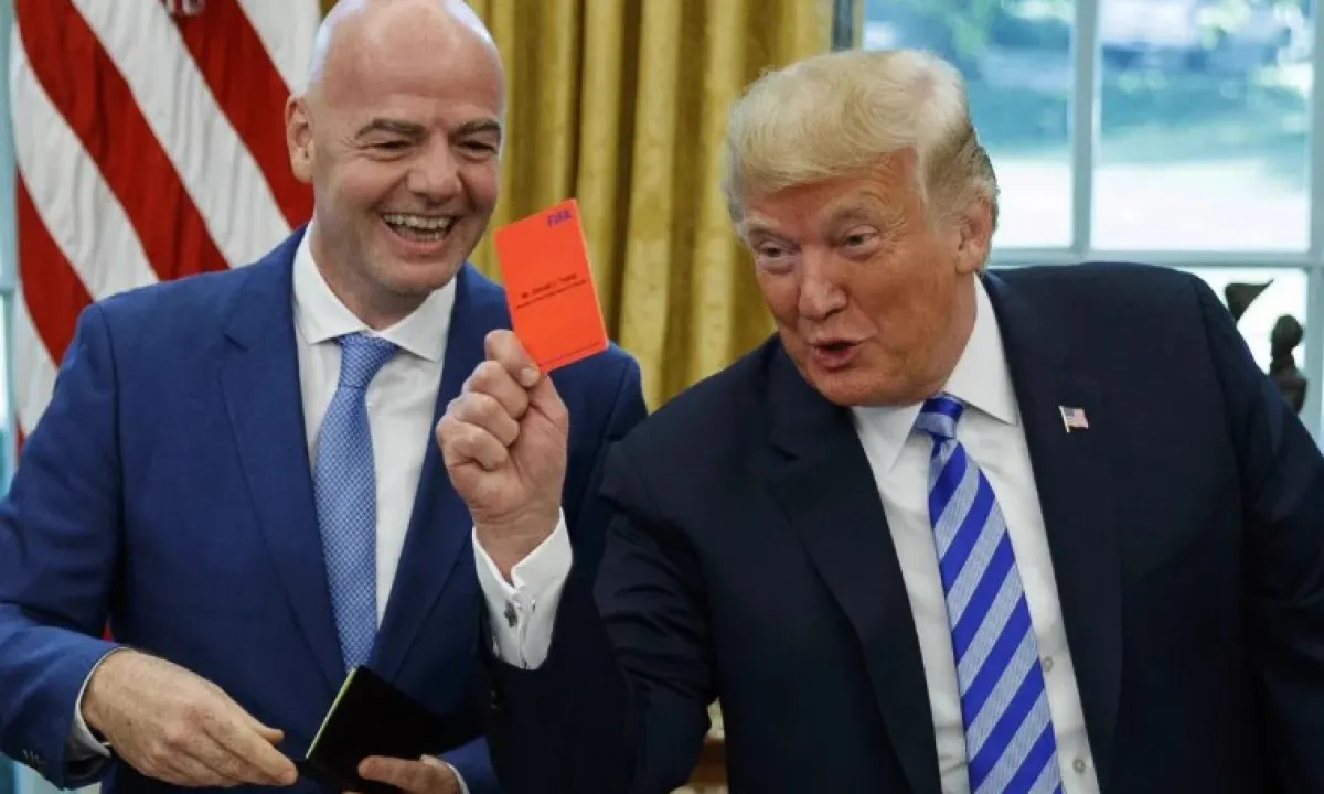 Трамп, Инфантино