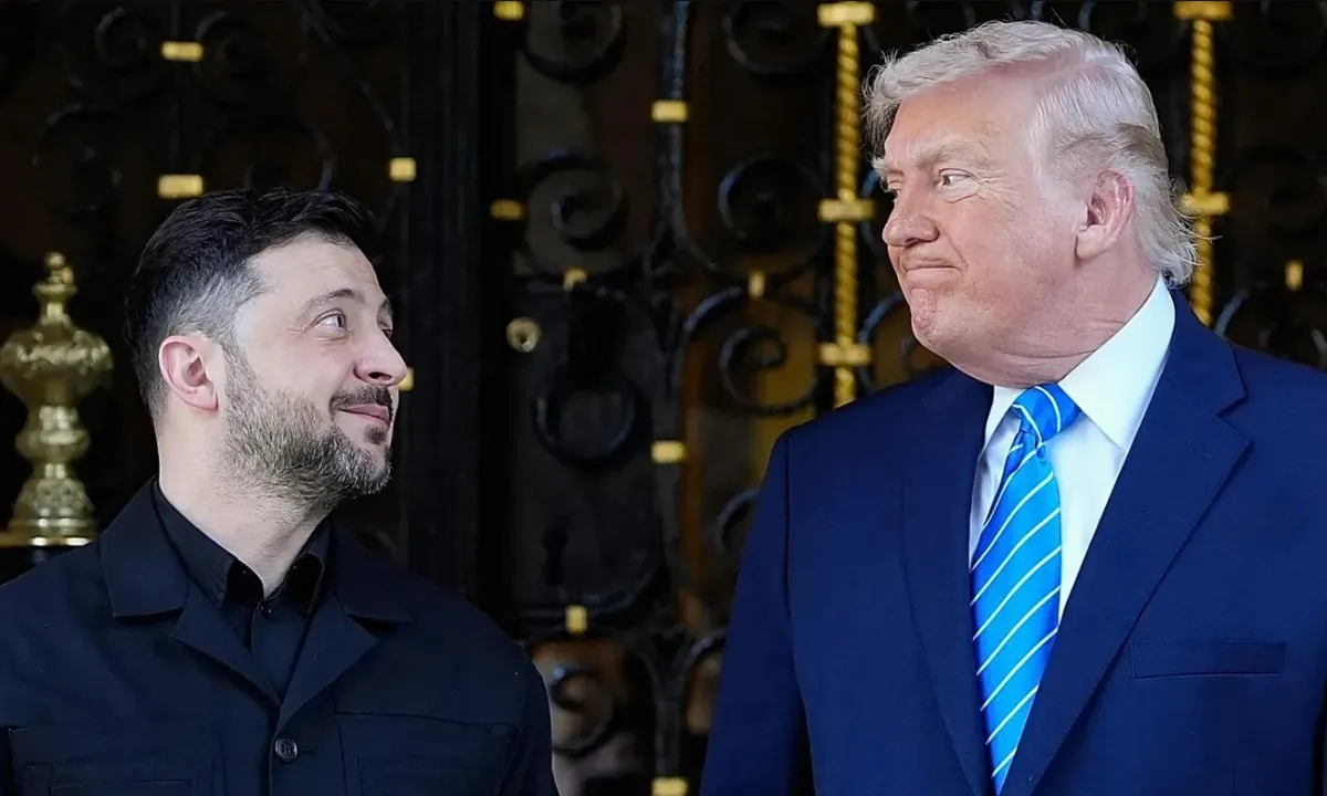 Трамп, Зеленский