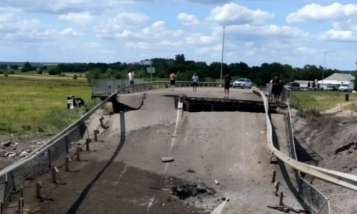 подрыв моста в Белгородской области