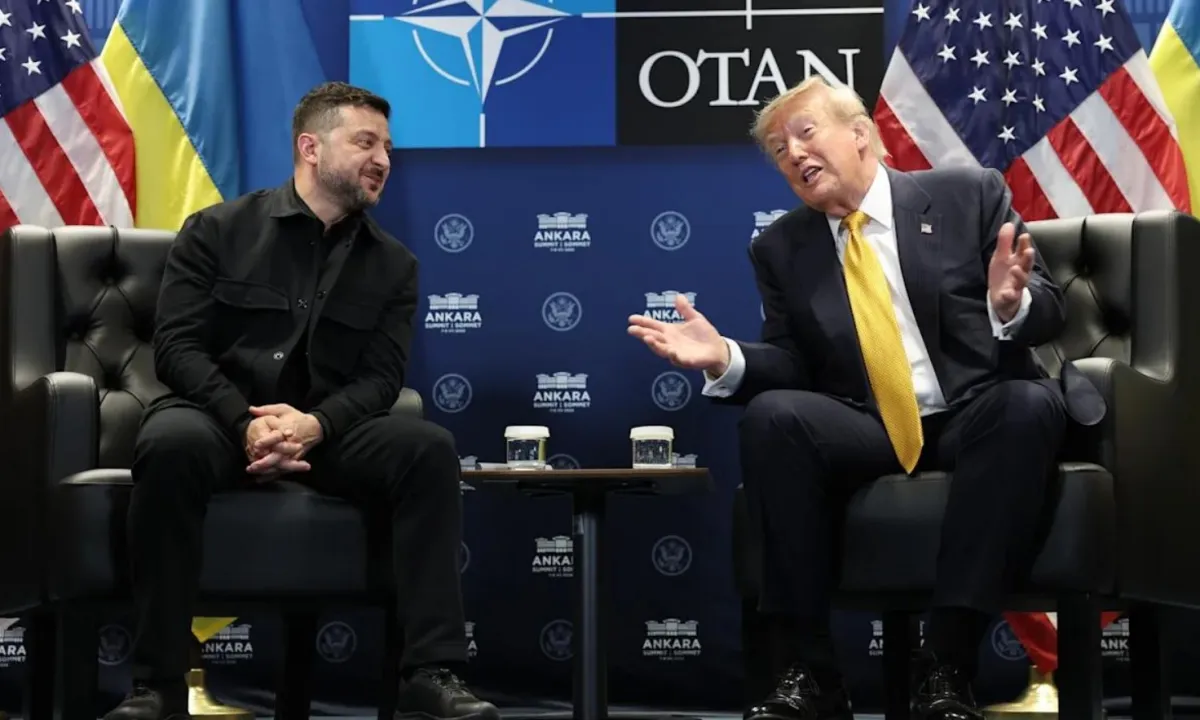 Трамп, Зеленский