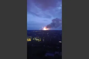 Вишневое, взрыв