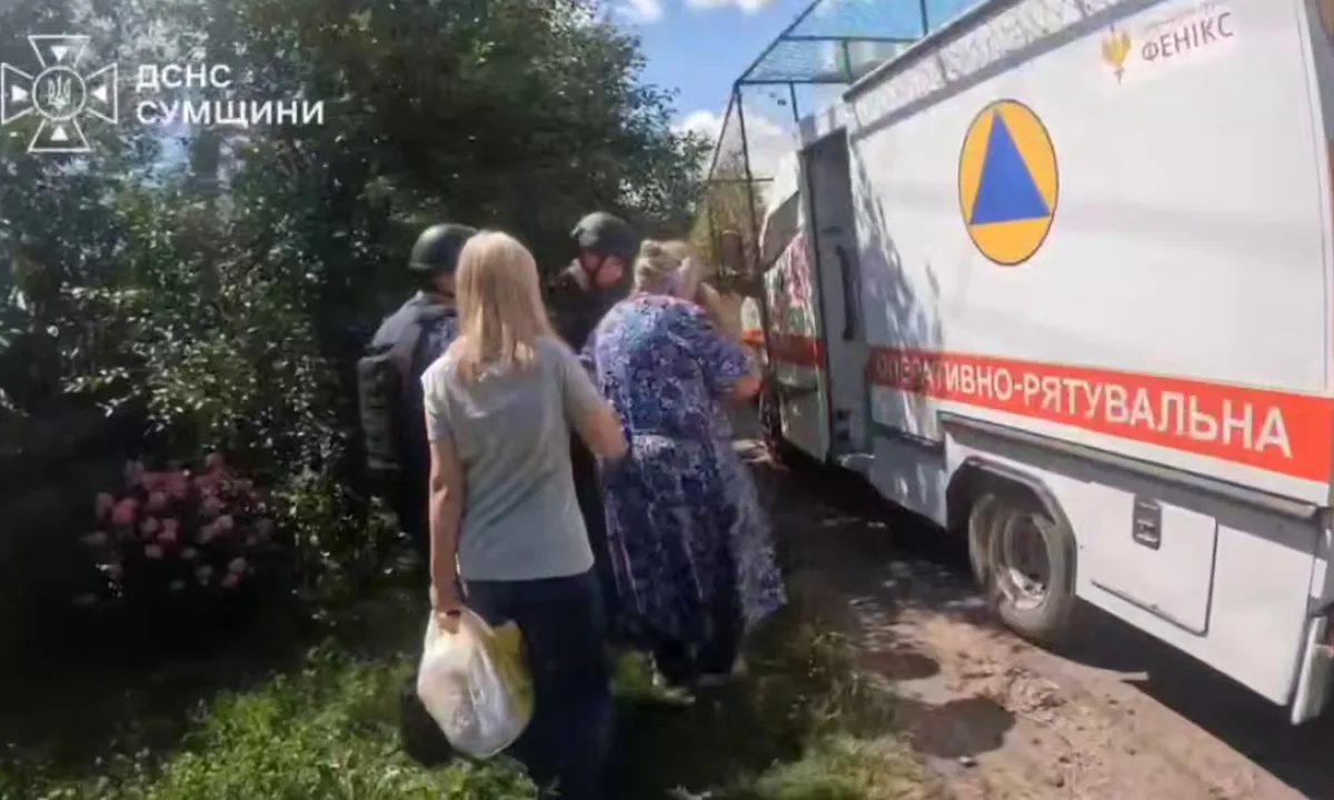 Евакуація мешканців Сумщини