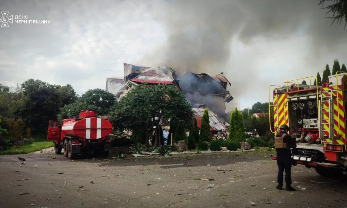 Обстріл Чернігівщини
